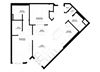 2 Bedroom Floor Plan